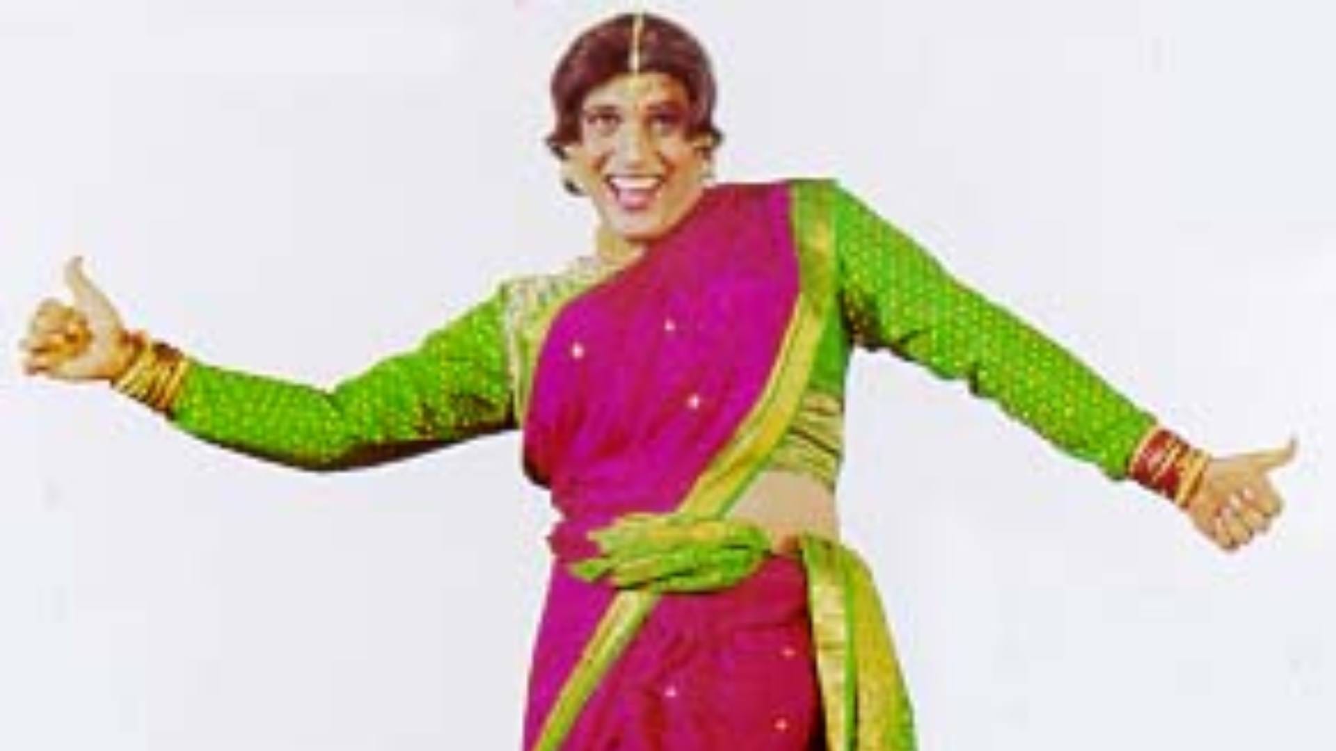 Bollywood male actors played female roles hindi films Salman khan Ayushmann khurrana Govinda Riteish Deshmukh