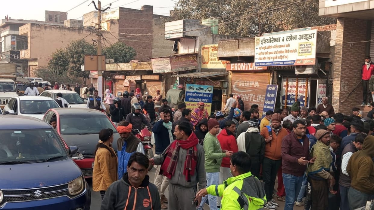 Haryana: Bike rider dies in road accident in Narnaul