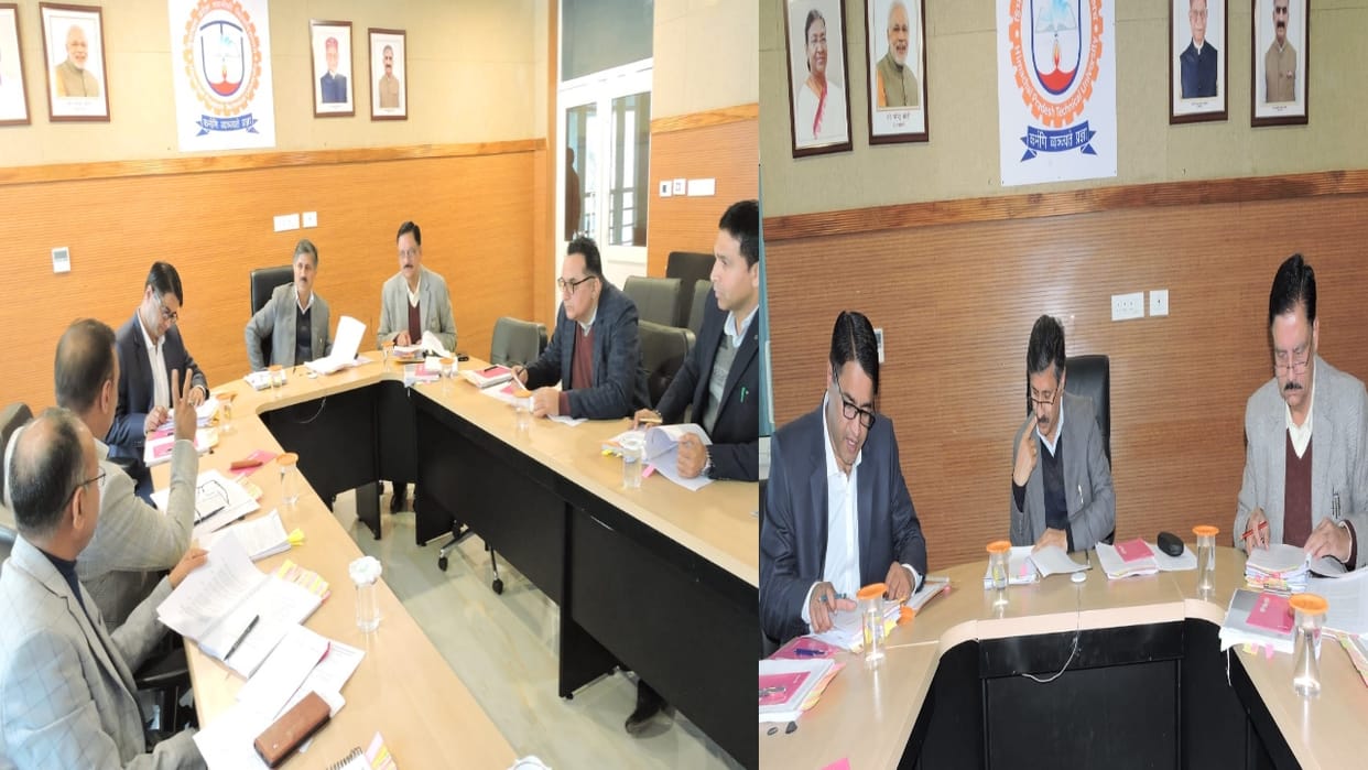 Approval of dual degree program in Himachal Technical University, decision in the academic council meeting