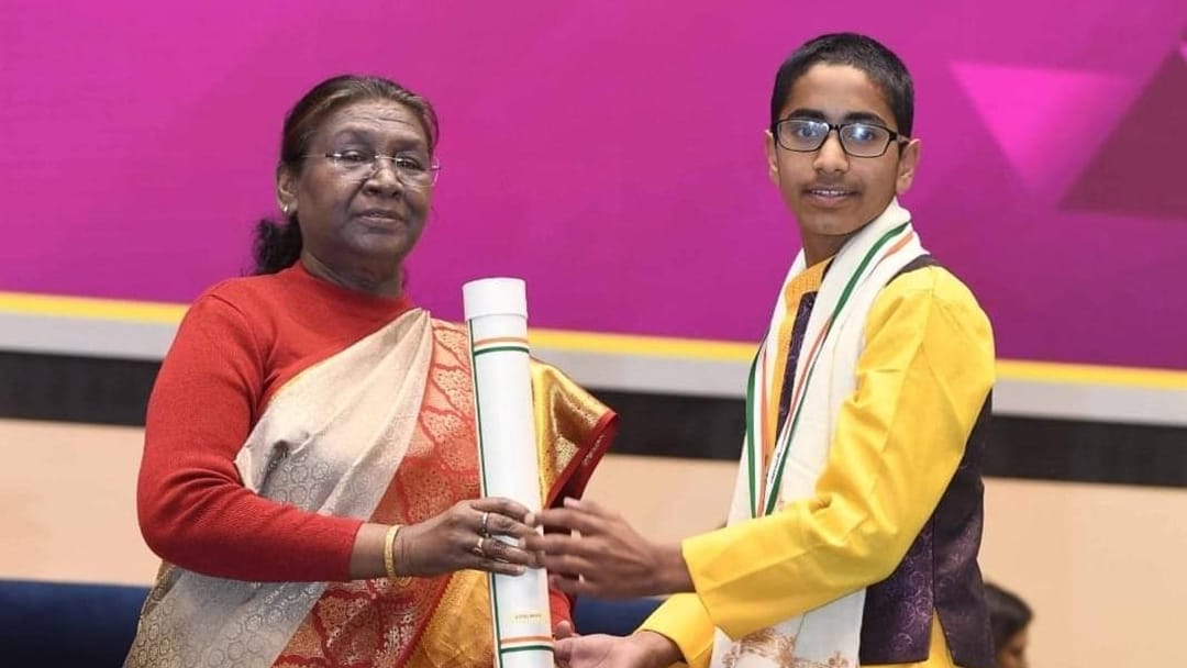 Jammu Kashmir: Ishfaq Hamid of Baramulla honored with Pradhan Mantri Bal Puraskar Award