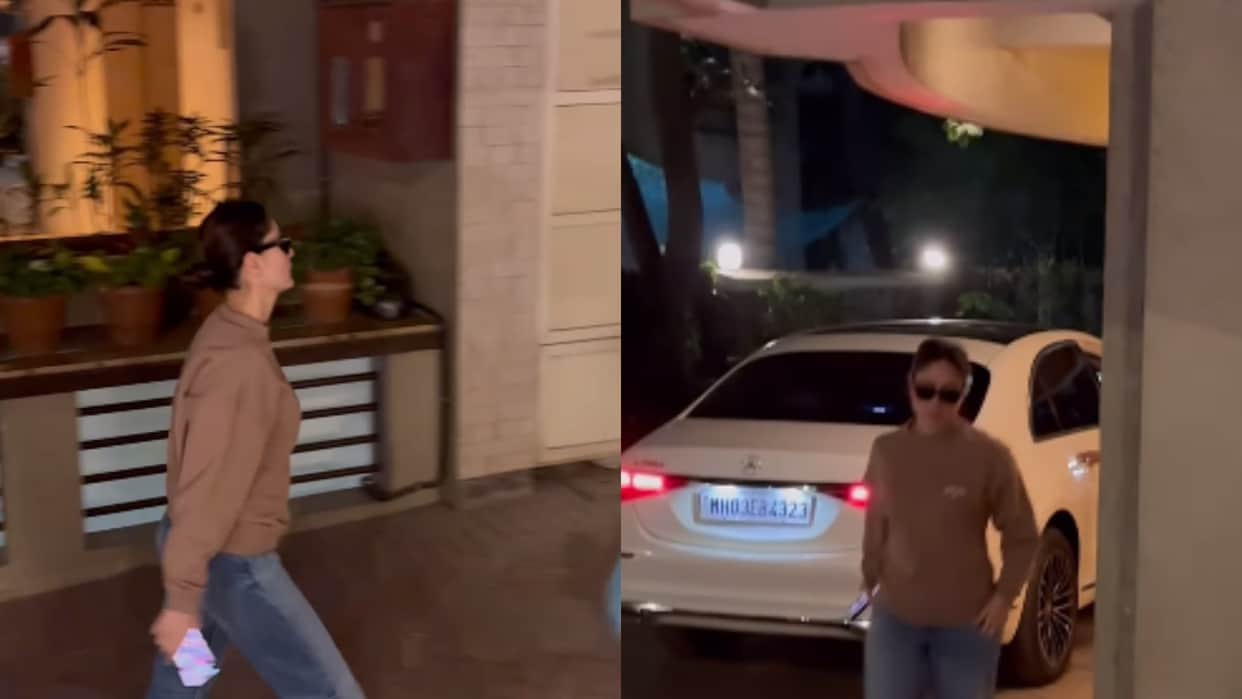bollywood actress Kareena kapoor Khan returns home after saif ali khan surgery actress avoid Paparazzi