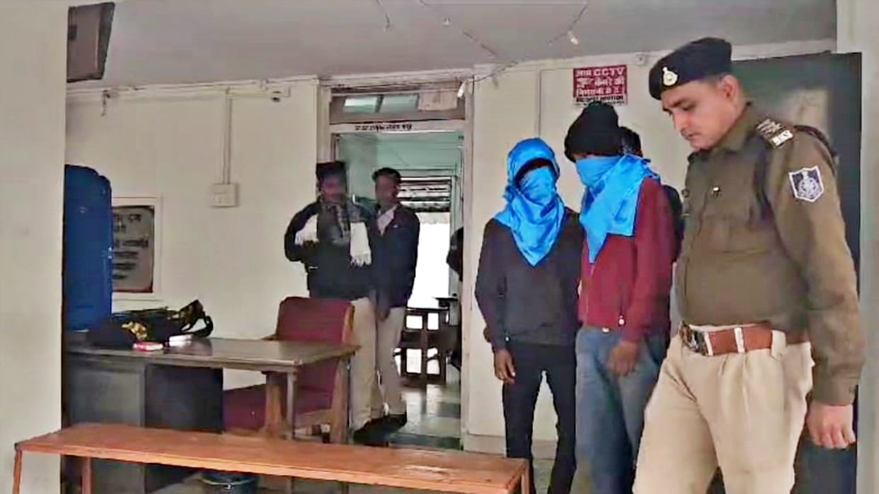Shahdol News Three vicious thieves caught by police used to target deserted houses