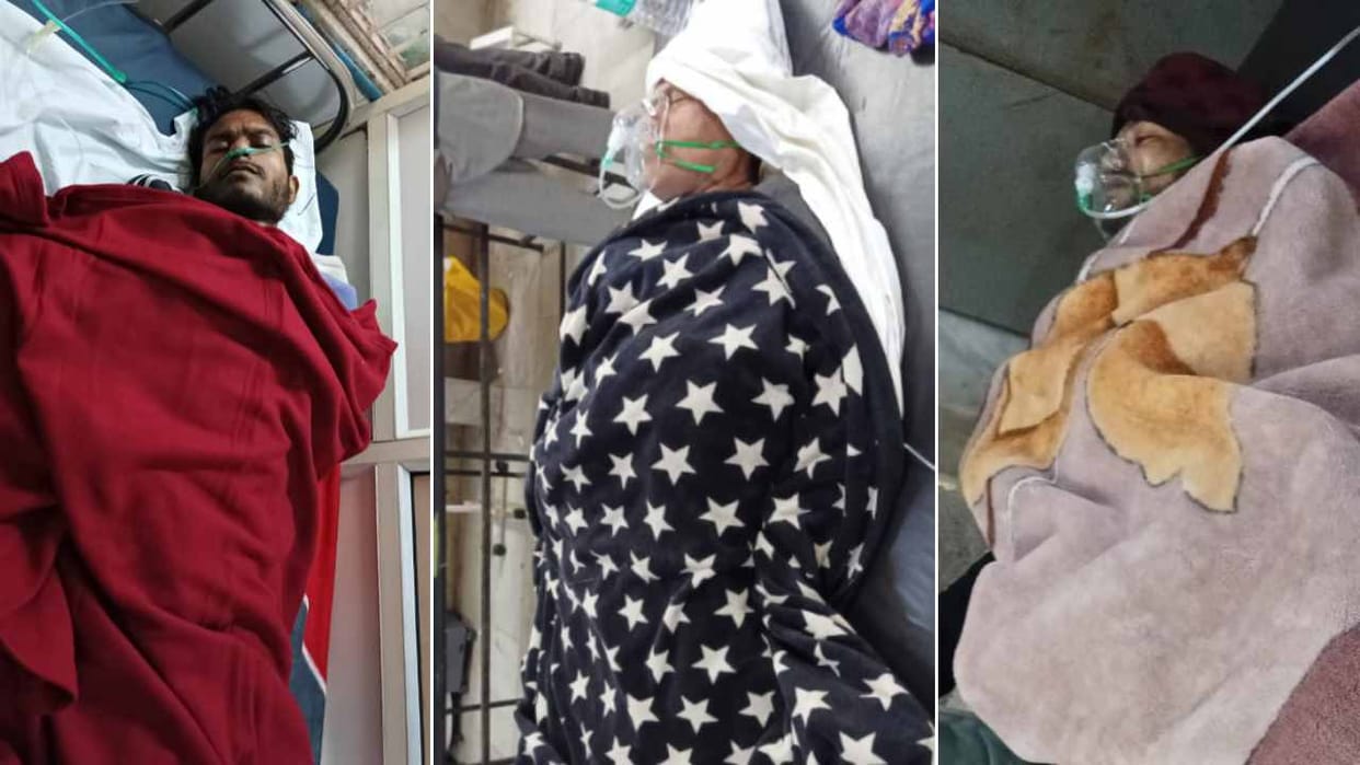 Four people became unconscious due to fireplace gas in Pathankot of Punjab