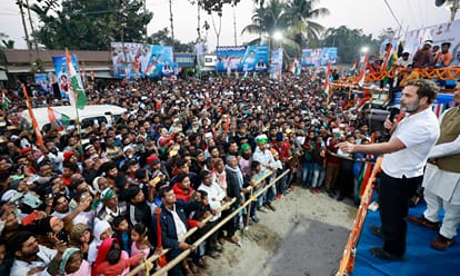 Rahul gandhi in Bharat Jodo Nyay Yatra