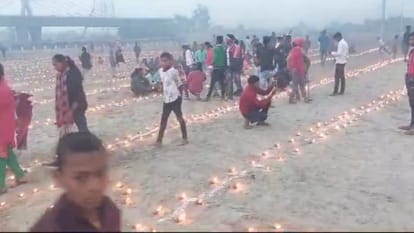 Ram Mandir : Diwali celebrated in Patna on pran pratishtha of Shri Ram.programs were also organized.