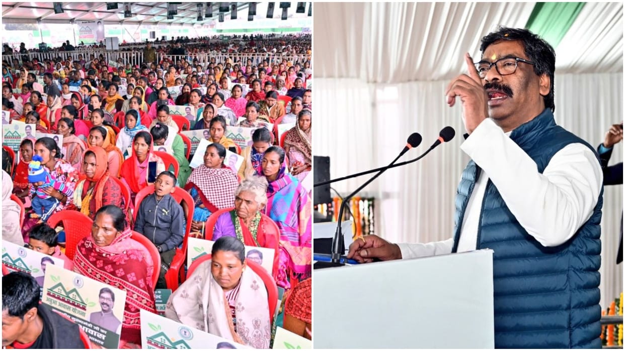 Jharkhand Chief Minister Hemant Soren says that 20 lakh houses to be built for poor in Jharkhand by 2027