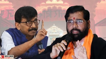 maharashtra police station firing incident political reaction sanjay raut target eknath shinde government
