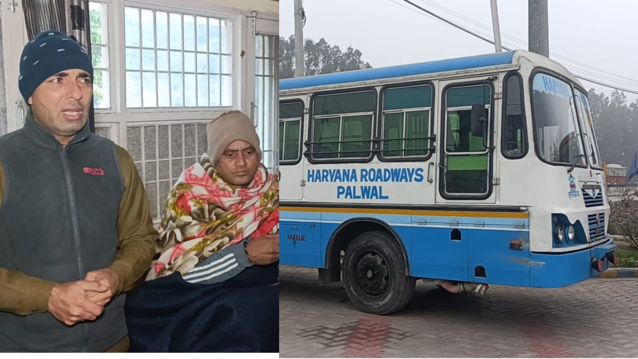 Haryana: Driver suffers heart attack in moving bus, faints on seat
