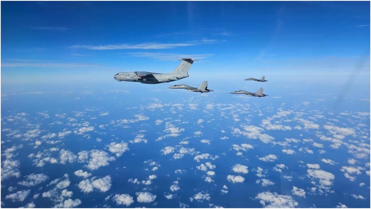 IAF conducted Exercise Desert Knight along with the French and UAE Air Force