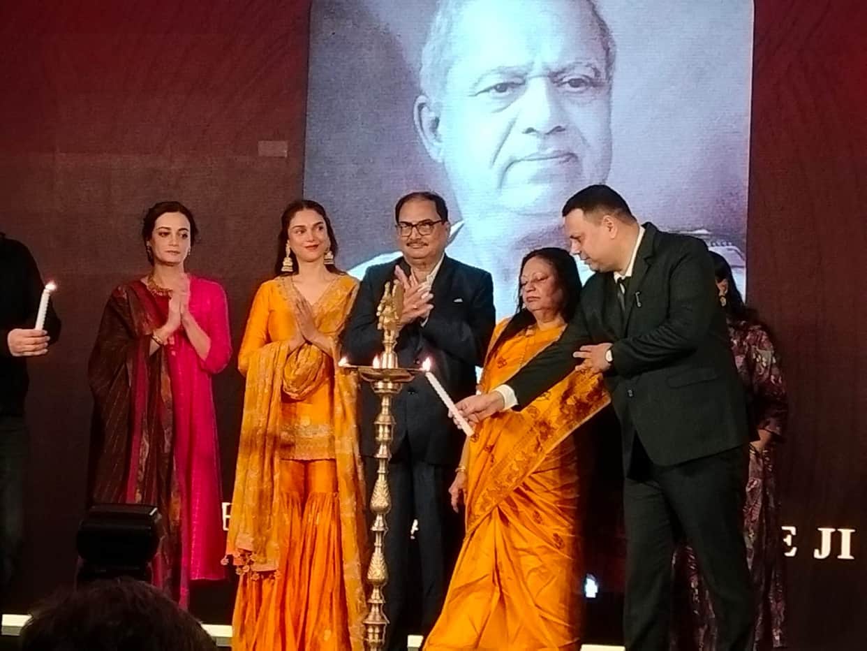 Phalke International Film Award 2024 Press Conferance Dia Mirza Nushrratt Bharuccha and others attends event