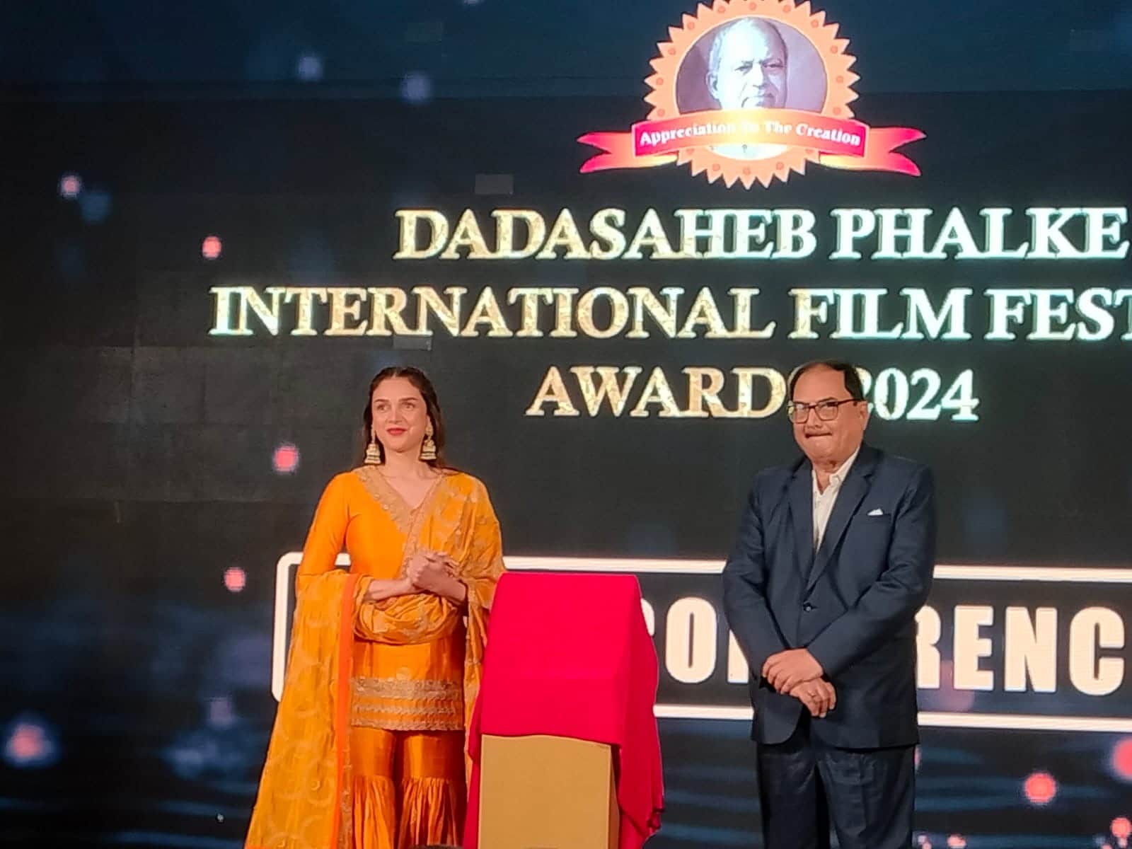 Phalke International Film Award 2024 Press Conferance Dia Mirza Nushrratt Bharuccha and others attends event