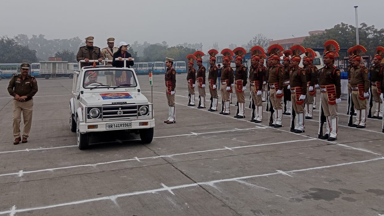 Final rehearsal of Republic Day celebrations held in Jhajjar, ADC took salute