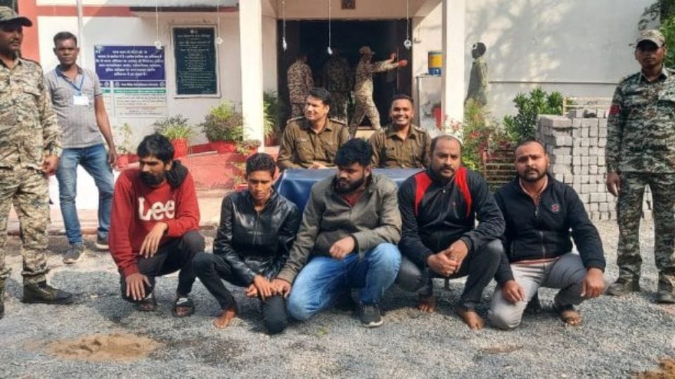 police arrested accused who were preparing for robbery in Kondagaon