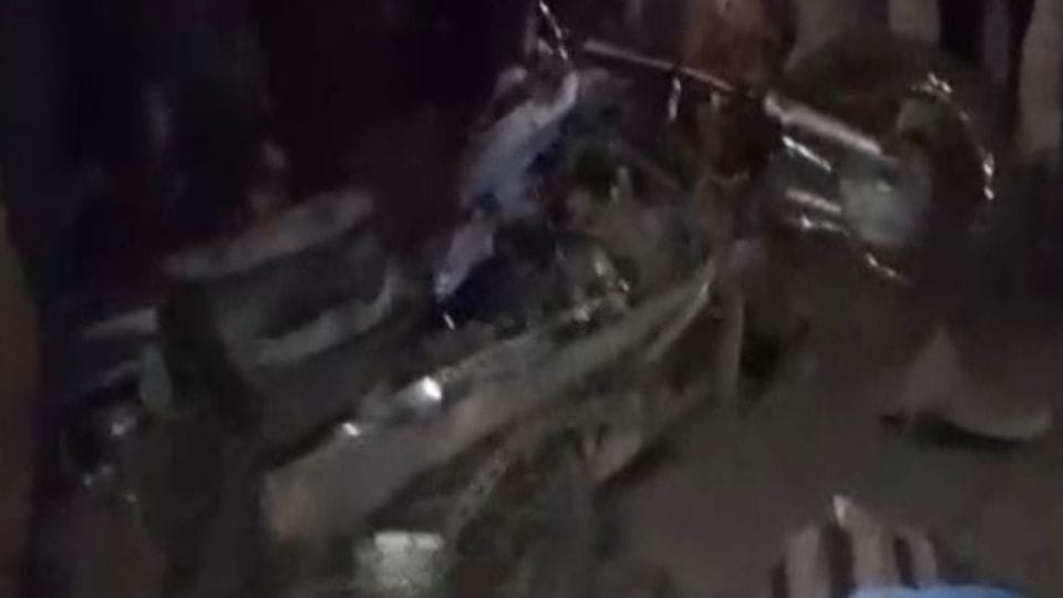 Bike rider died after being hit by cage bill of tractor in Janjgir Champa