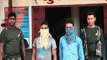 नक्सली सहयोगी गिरफ्तार