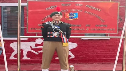 Nahan's college NCC cadet Santosh will participate in the Republic Day parade on the path of duty.