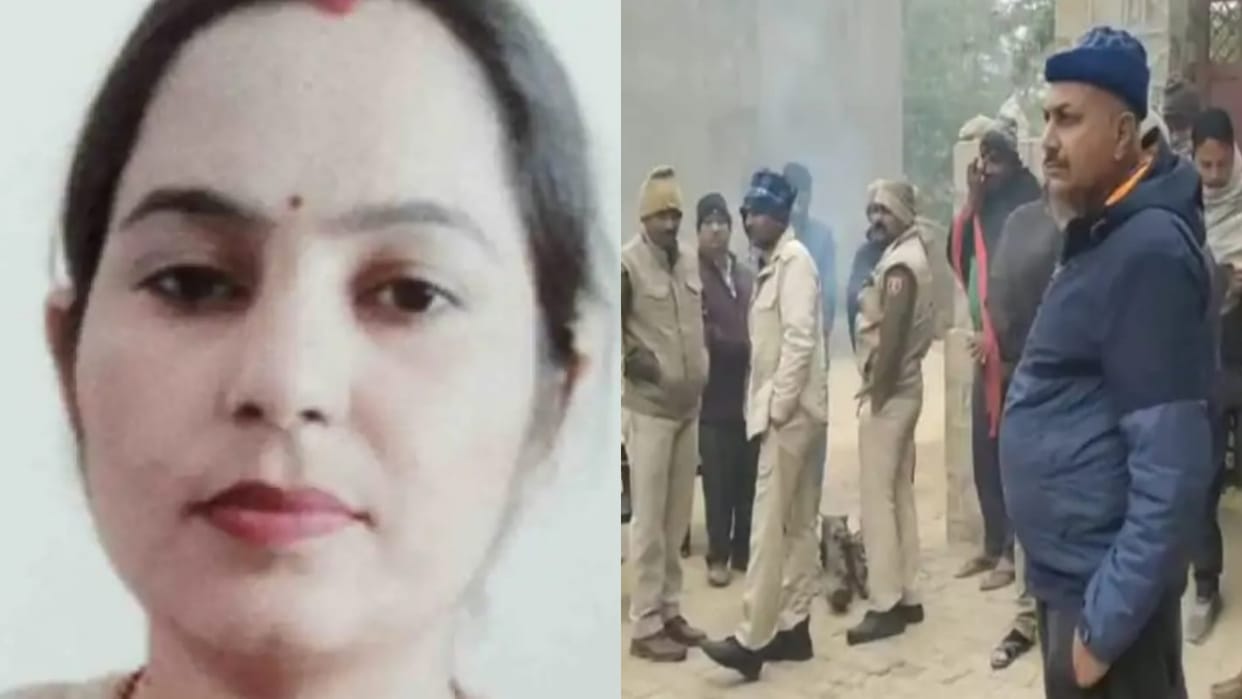 Jaisalmer News Dead body of a female teacher found in a home made tank a matter of dancing town