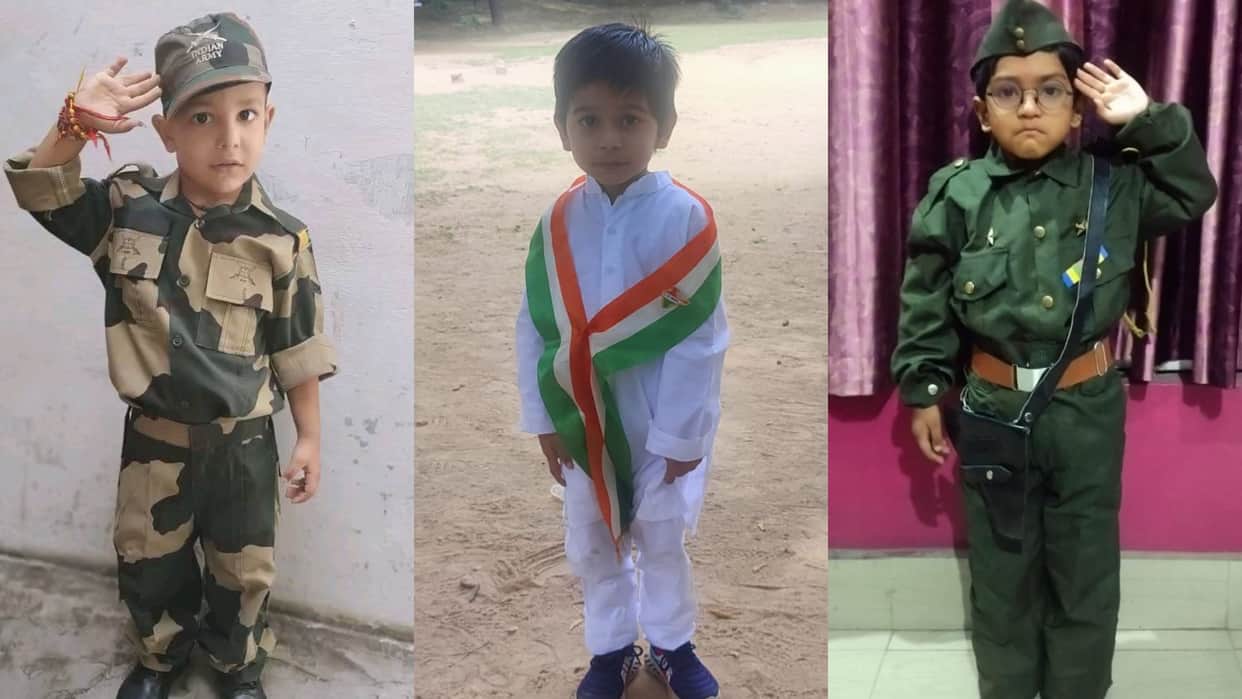 Republic day 2024 fancy dress competition trendy outfit ideas for kids