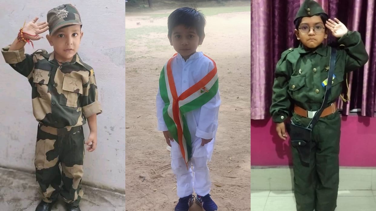 Republic day 2024 fancy dress competition trendy outfit ideas for kids