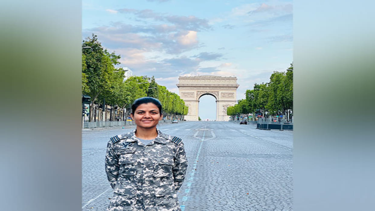 Squadron Leader Sumita Yadav participate in Republic Day Parade said it is a matter of pride