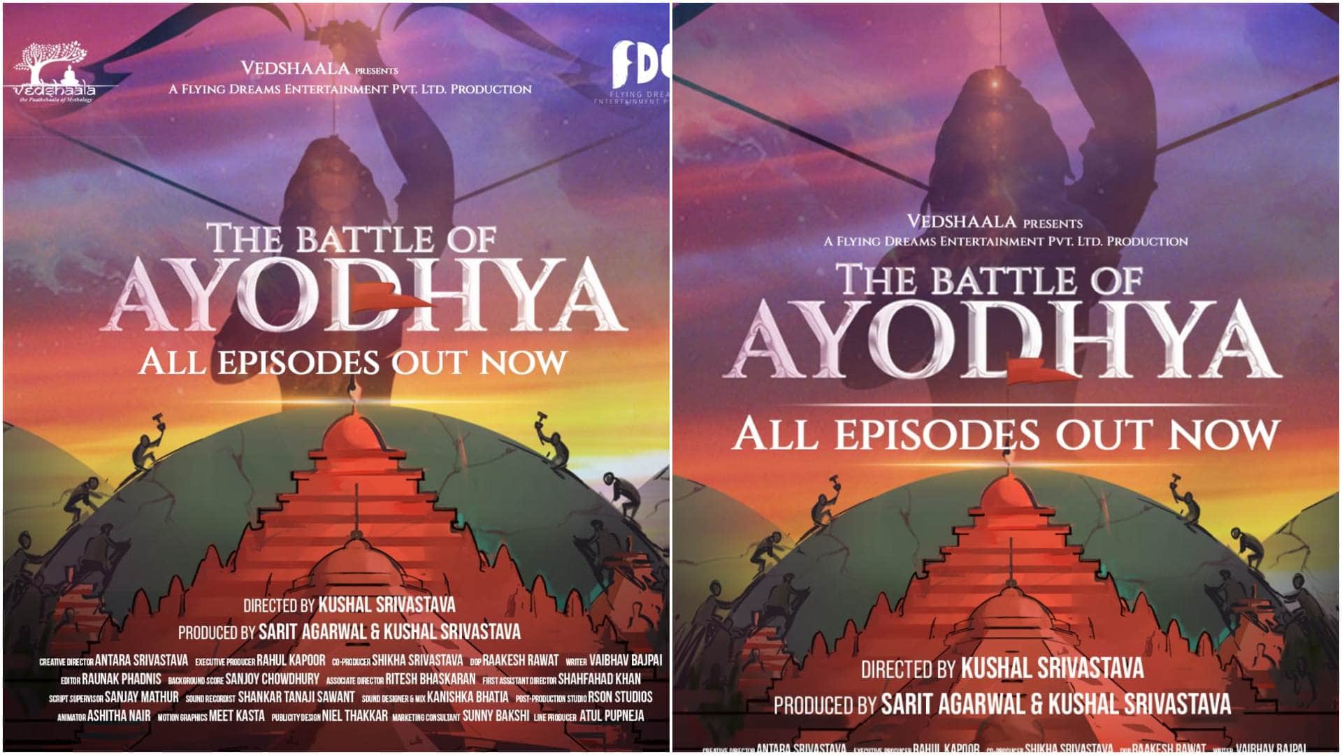 The Battle Of Ayodhya: Docu series directed by Kushal Srivastava Released