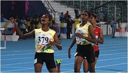 Khelo India Youth Games: Durga of Bihar and Rahul of Uttarakhand won gold in 1500 meter race, made a record