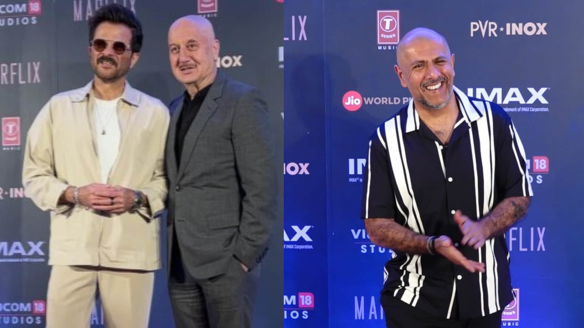 fighter screening hrithik roshan deepika padukone anil kapoor anupam kher siddharth anand karan singh grover