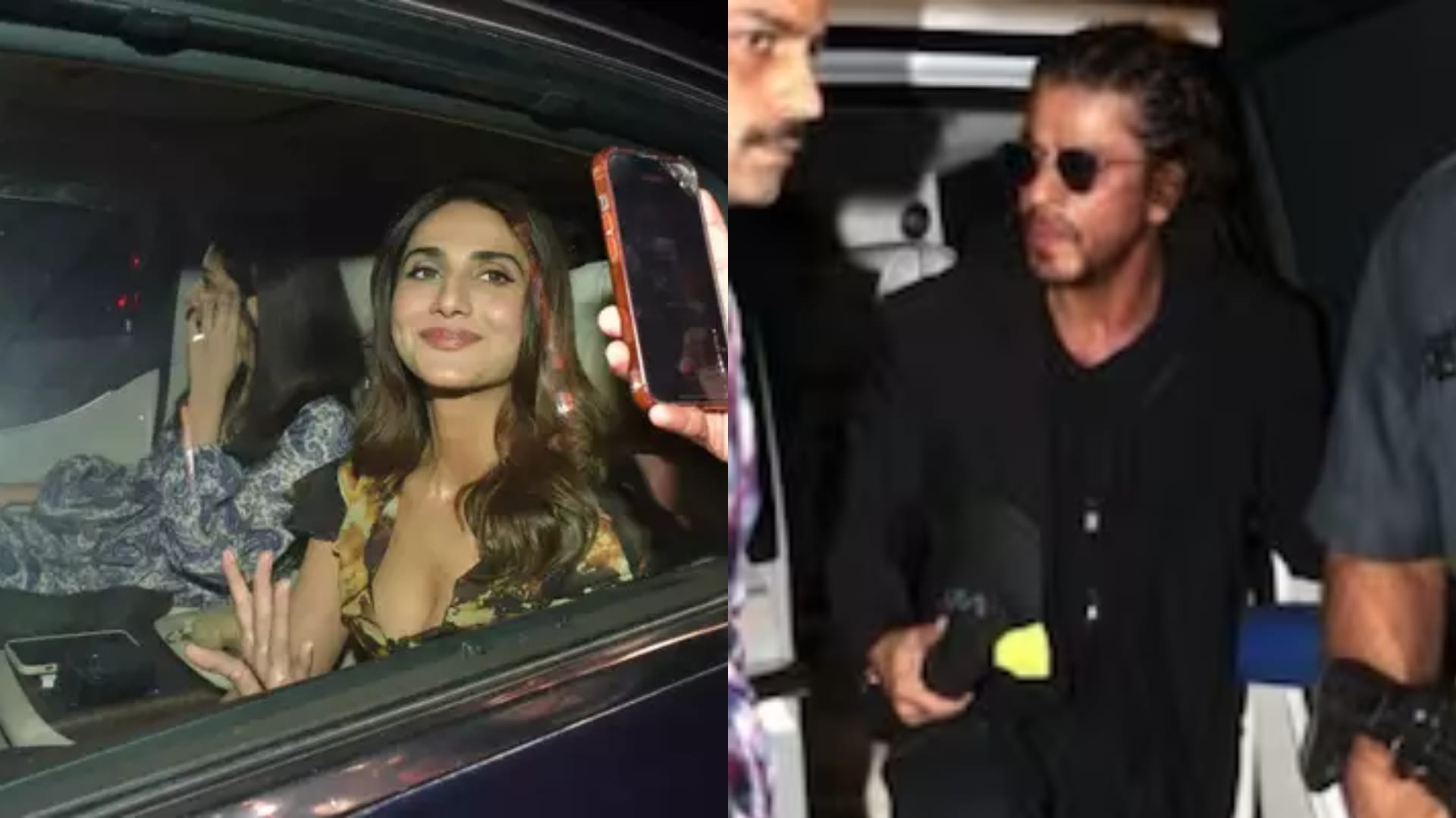 Fighter Screening Hrithik Roshan ex wife Sussanne saba azad SRK Vaani Kapoor Ayushmann Khurrana attend event