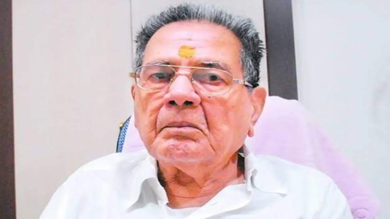 Former Deputy Chief Minister and former Assembly Speaker Harishankar Bhabhada passes away