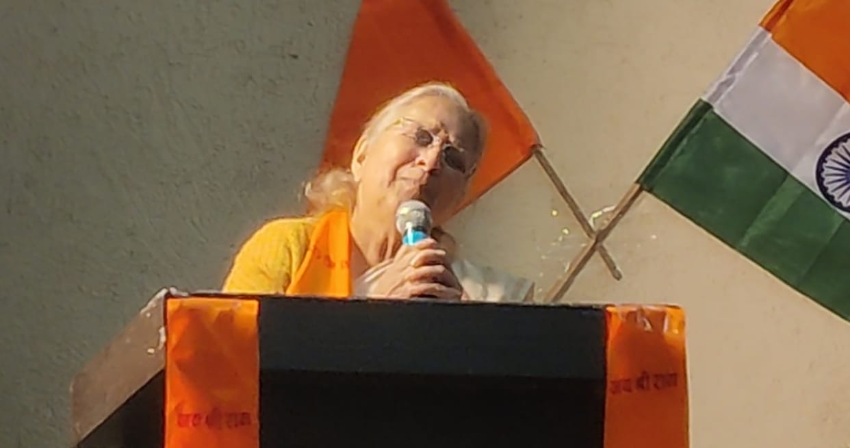 Ayodhya Ram mandir experience sumitra mahajan pm modi speech