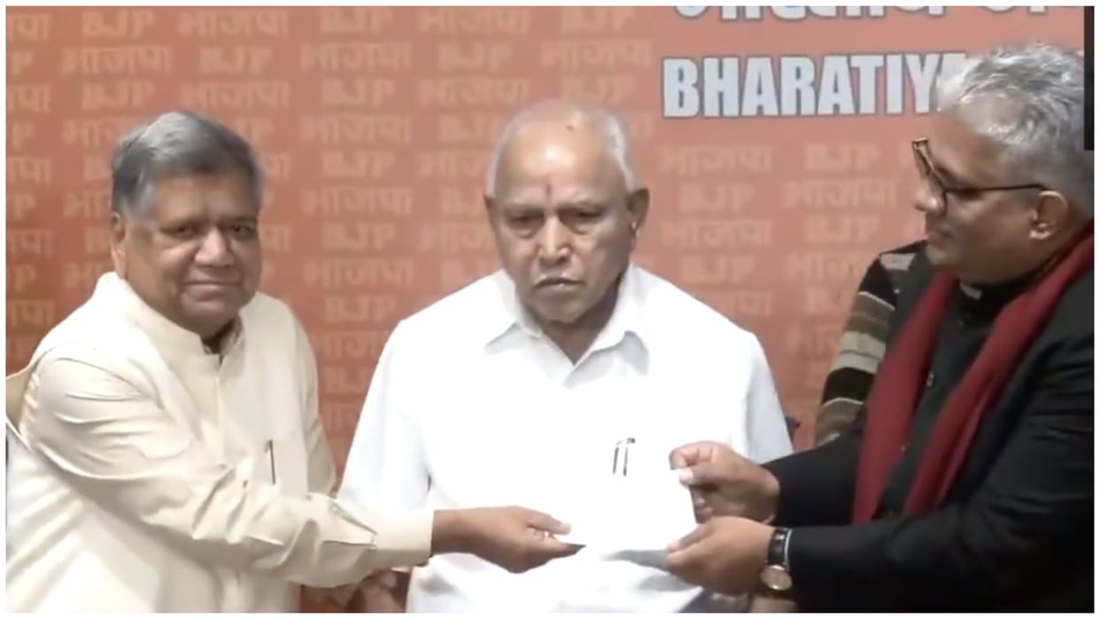 Karnataka Leader Jagdish Shettar returns to BJP after leaving party before assembly election and joining Congr