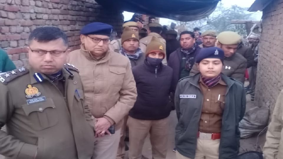 Three year old girl brutally murdered by slitting her throat in Mathura