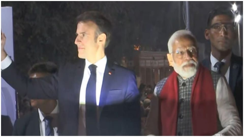 PM Narendra Modi Jaipur Visit Live Emmanuel Macron to Be the Chief Guest Ahead of Republic Day