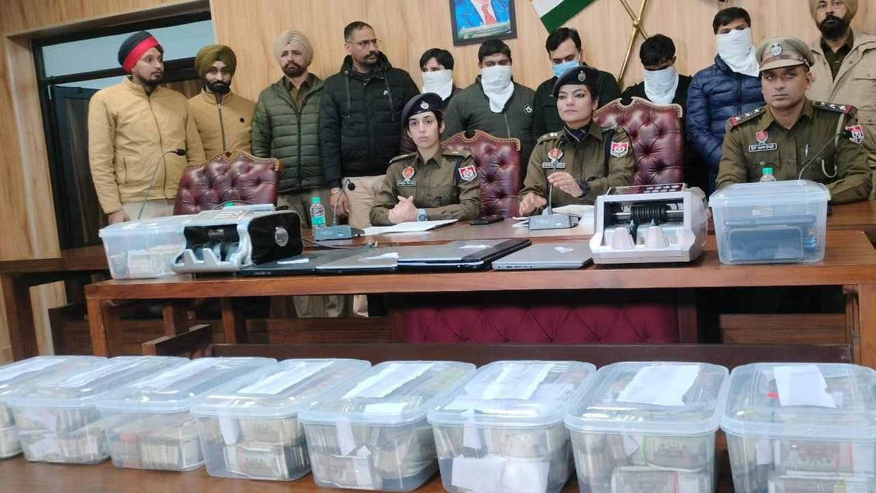 Five arrested for cheating people in the name of investing in share market in Ludhiana