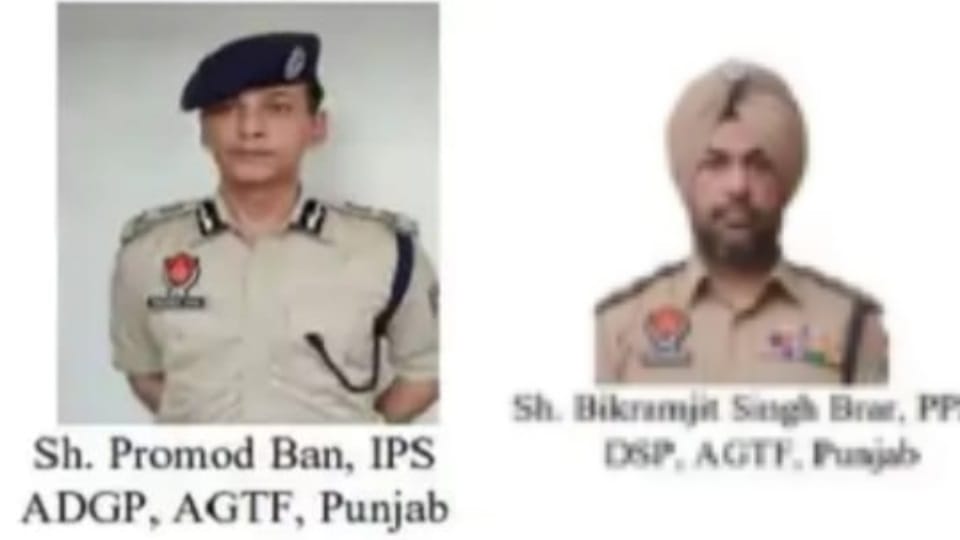 ADGP of AGTF parmod ban and DSP Bikramjit singh brar will get president medal