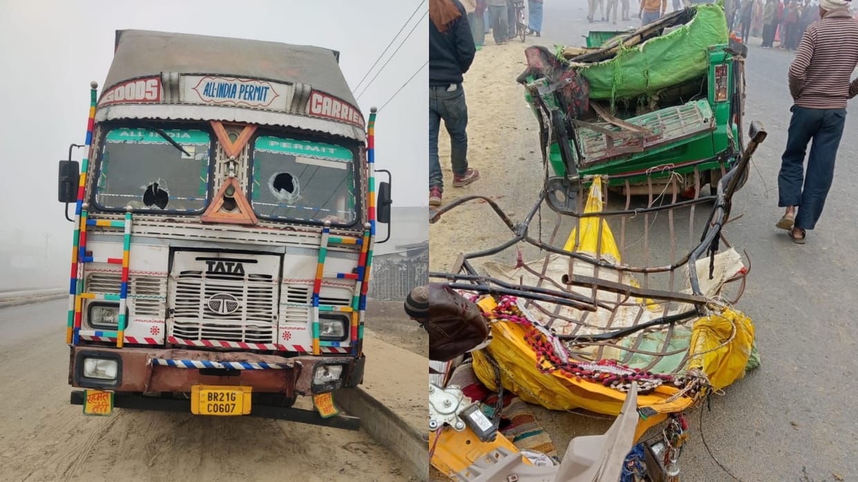 Many people died in a horrific road accident in Shahjahanpur
