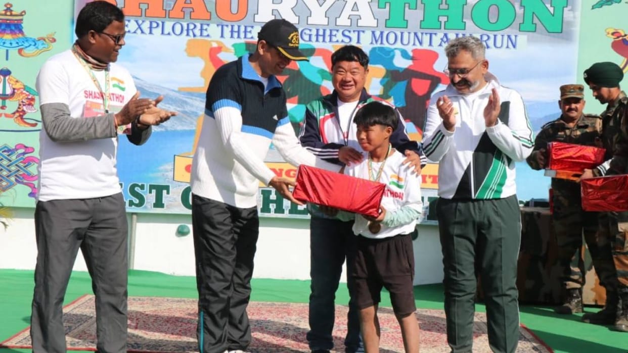 Vibrant Village Kibithu: Shoryathon organized, Colonel Prince Rohit said this