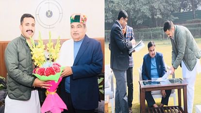 हिमाचल: केंद्रीय मंत्री नितिन गडकरी से मिले लोक निर्माण मंत्री विक्रमादित्य, सड़कों के लिए 150 करोड़ स्वीकृत Public Works Minister Vikramaditya meets Union Minister Nitin Gadkari, 150 crore approved for roads