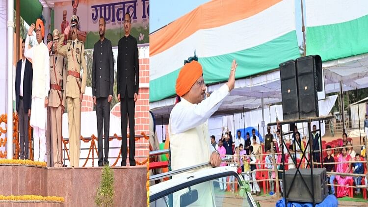 Republic Day 2024: सीएम साय ने जगलपुर में किया ध्वजारोहण; कहा-  भगवान राम के प्रति अटूट श्रद्धा ही हमारी पहचान