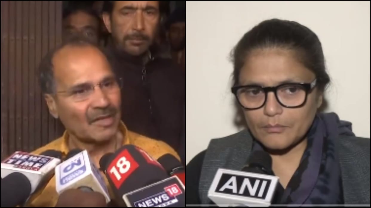 Bengal politics adhir ranjan chowdhury statement tmc leader reacts