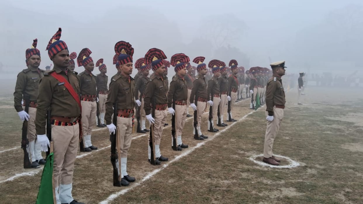 Muzaffarpur Minister hoisted the flag in Republic Day function many were given awards