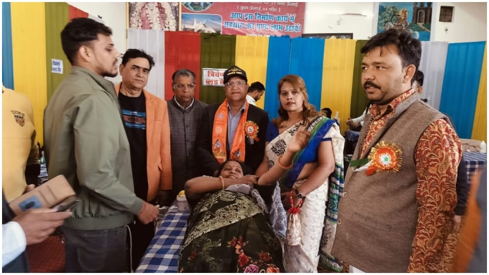 Blood donation camp organized by Balaji Seva Sansthan in Dausa