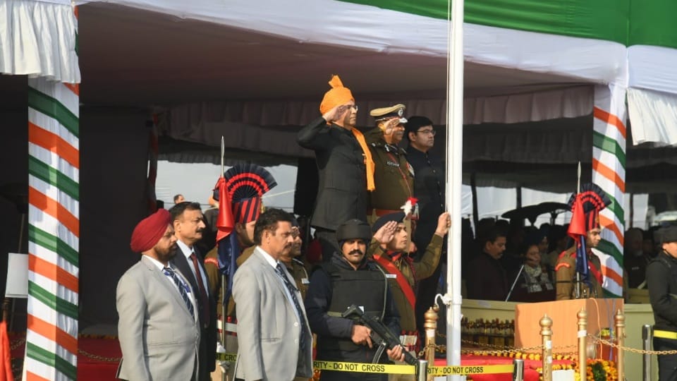 Republic Day 2024 celebrated in Chandigarh all update news in hindi
