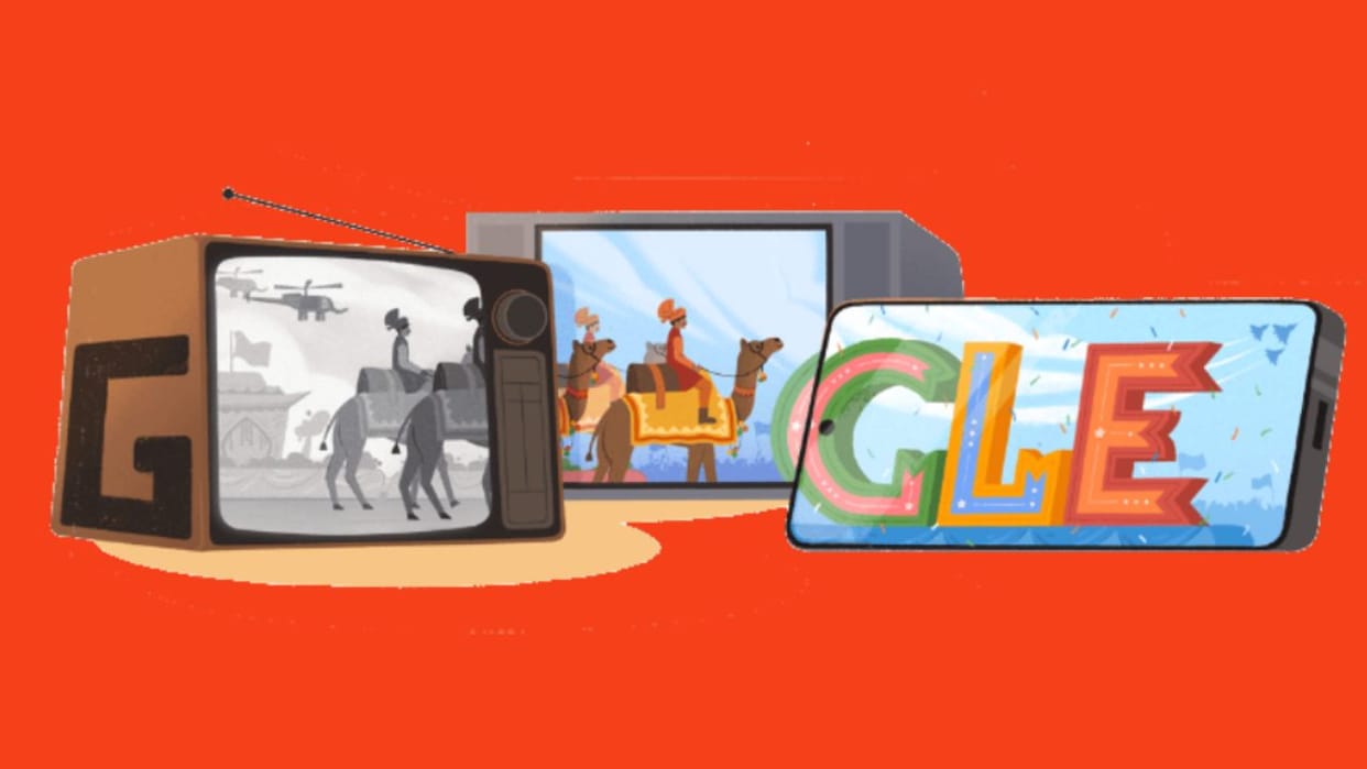 Google's special doodle on 75th R-Day shows India's transition from analogue to digital era
