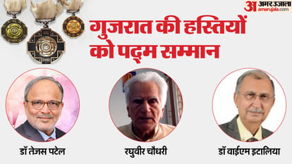 Padma Awards Padma Shri France Four People Gujarat Six civilians Dr Tejas Padma Bhushan