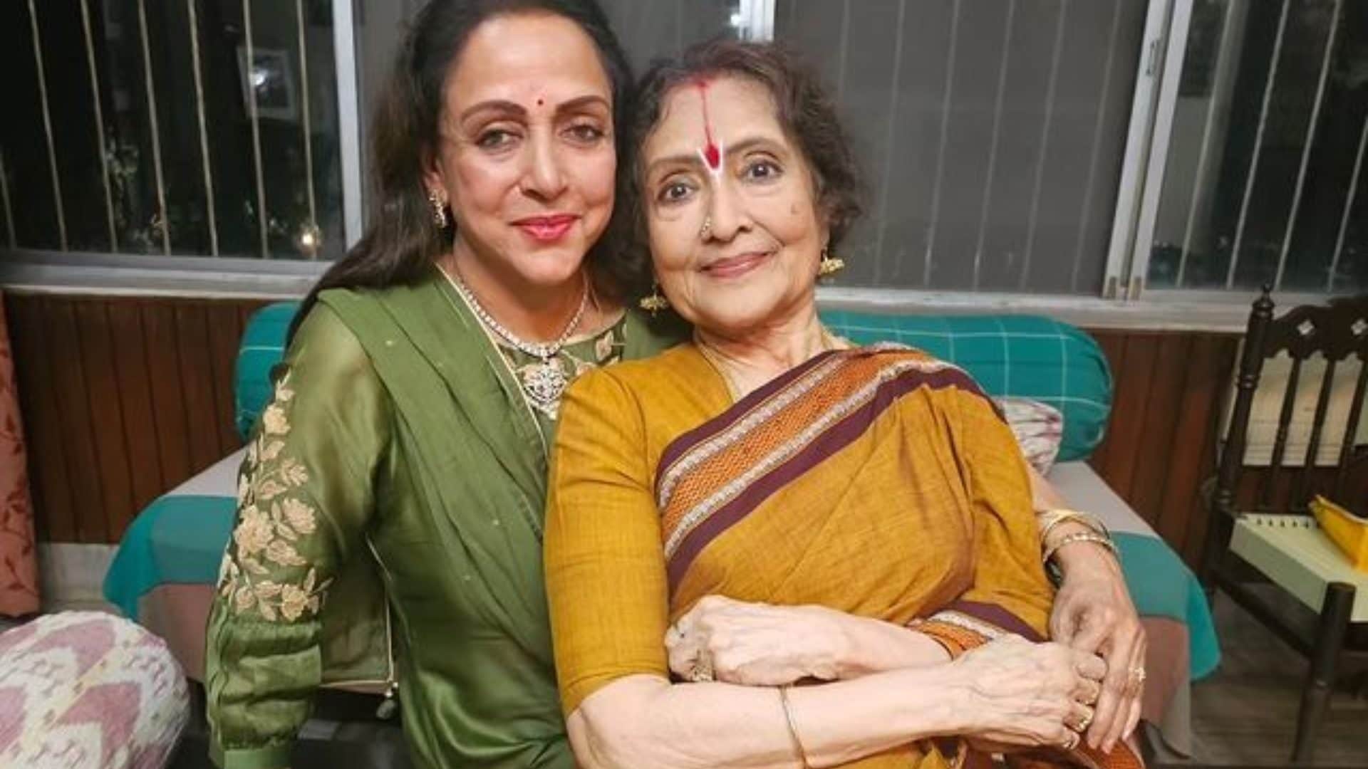 Vyjayanthimala getting honoured with Padma Vibhushan Hema Malini calls her role model shares Pics from Chennai