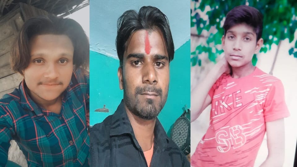 Three youths died in separate road accidents in Atrauli