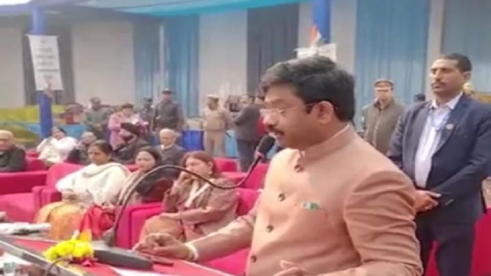 Minister Nand Gopal said Opposition is destroying party by speaking against Sanatan Dharma