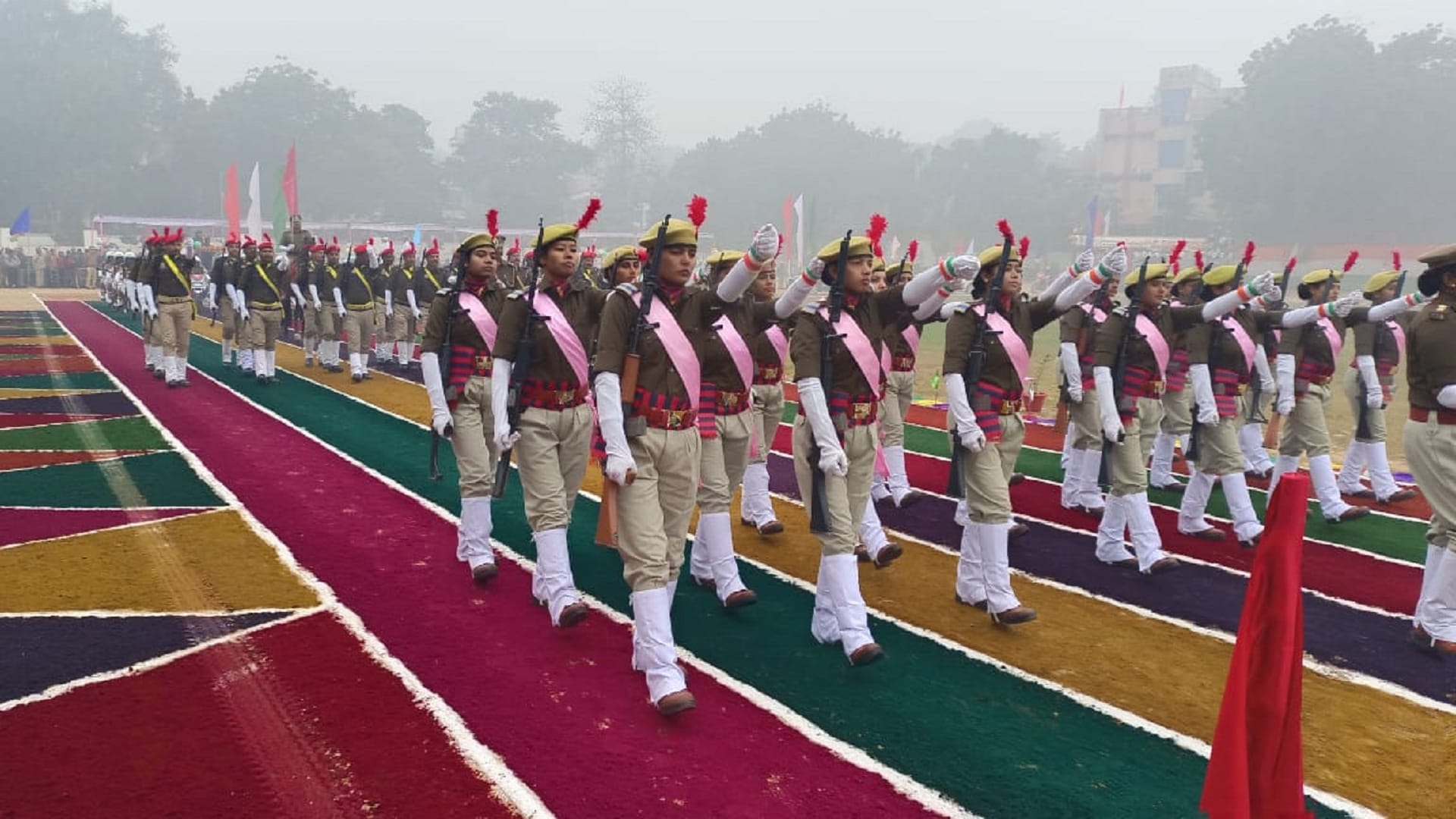 Republic Day 2024: martyr remembered on Republic Day, Deputy CM Keshav takes salute at Police Line
