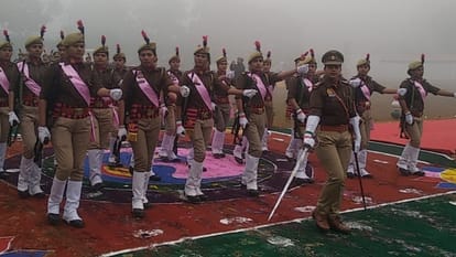 republic day 2024 Tricolor hoisted with pride on Republic Day in Shahjahanpur
